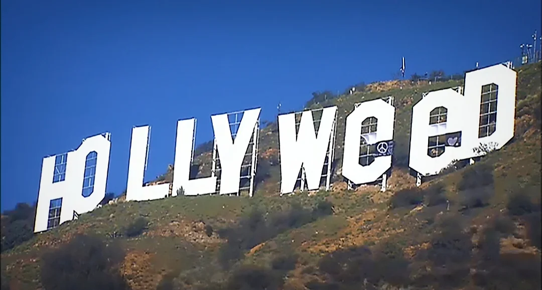 Hollywood и марихуана = HOLLYWEED.webp