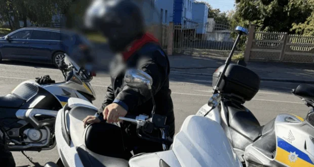 Ровно задержали мотоциклиста под наркотиками.webp